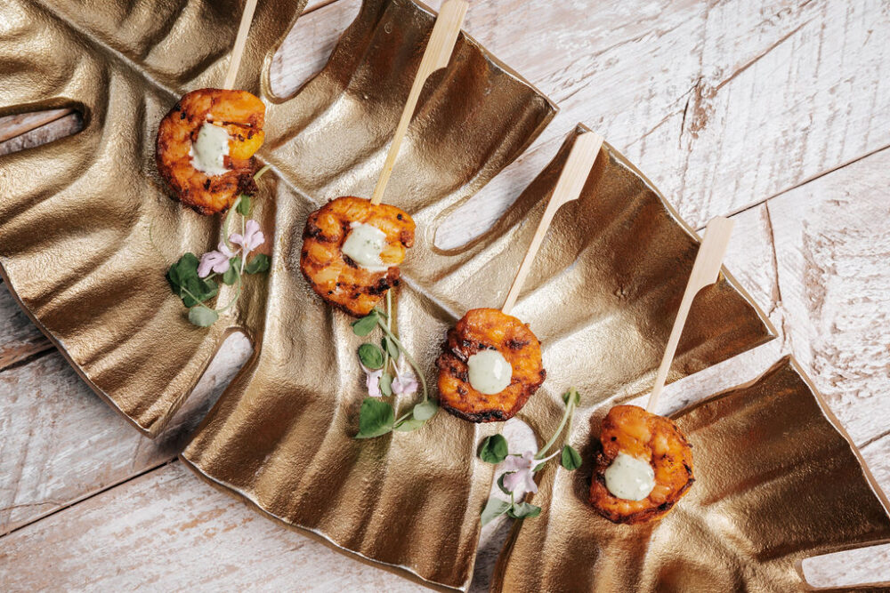 Hawaiian Shrimp Skewer